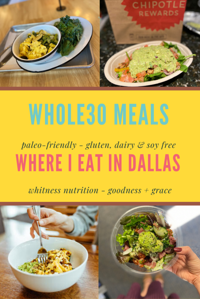 Dallas Whole30 reset compliant meals