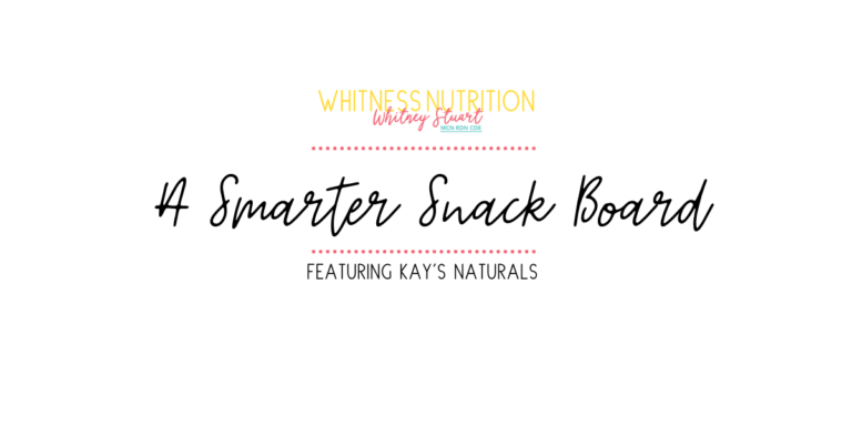 smarter snack board