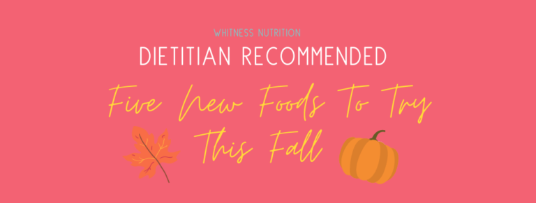 Five festively Fall Foods