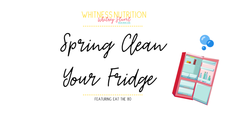 Spring Clean your Fridge