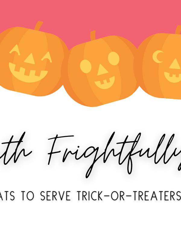 Five Trick or Treats with Frightfully Less Sugar