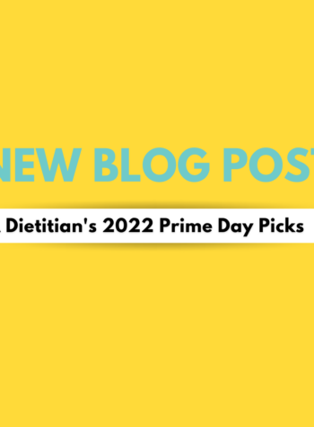 dietitians 2022 prime day picks