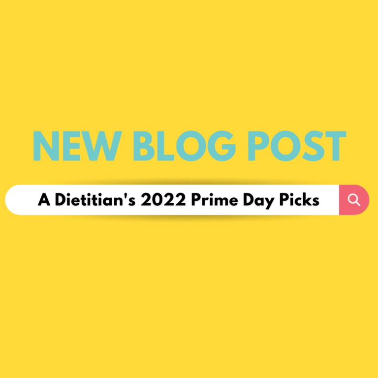 dietitians 2022 prime day picks