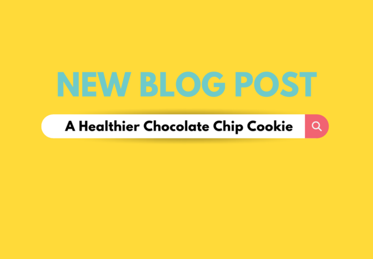a healthier chocolate chip cookie