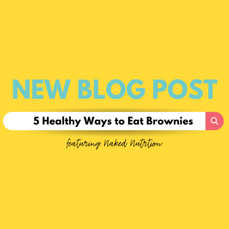 Five Healthy Ways to Eat Brownies for Blood Sugar Bliss