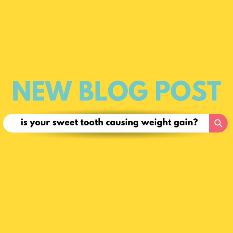 Solving your Sweet Tooth for weight loss