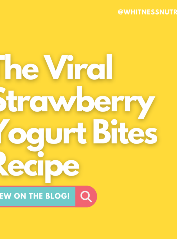 Viral Strawberry Yogurt Bites Recipe