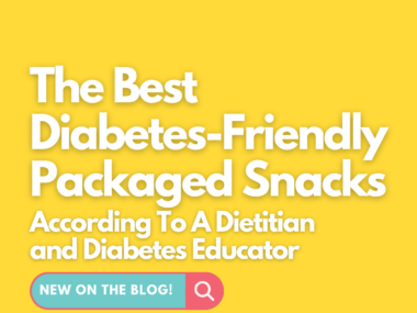 diabetes-friendly packaged snacks