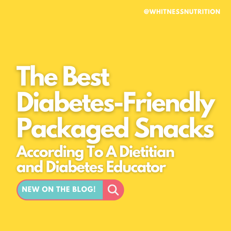 diabetes-friendly packaged snacks