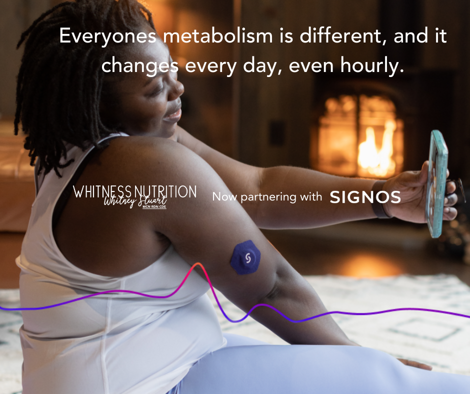 signos continuous glucose monitor for fasting insulin