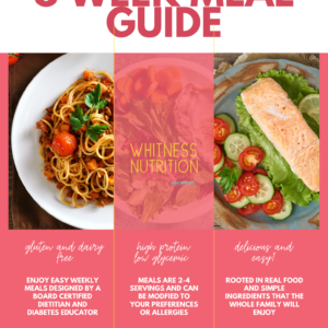 healthy meal guide plan