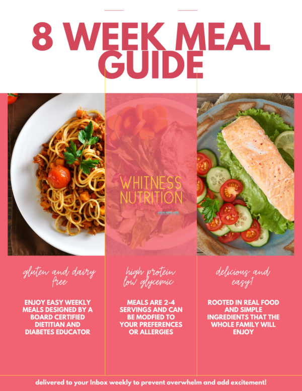healthy meal guide plan