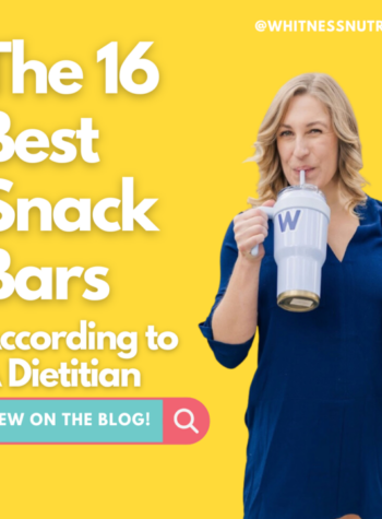 Best Snack Bars According to A Dietitian