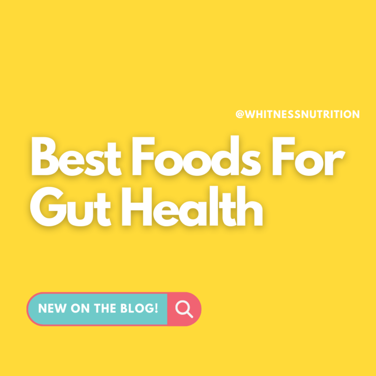 best foods for gut health
