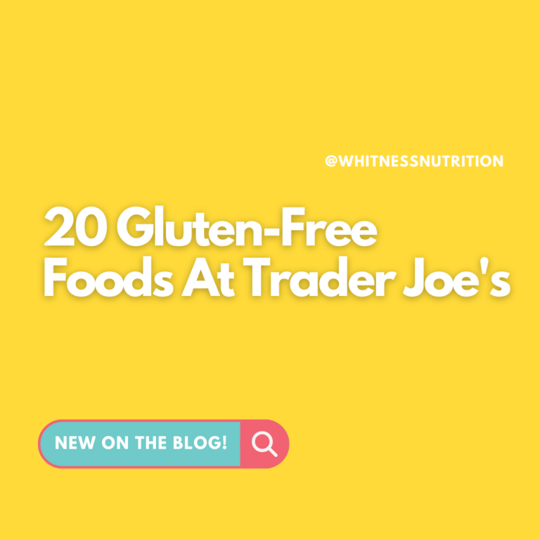 gluten free foods at trader joes