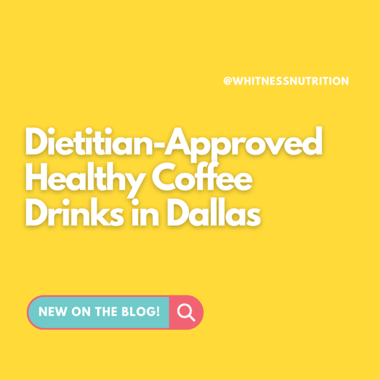 Dietitian-Approved Healthy Coffee Drinks In Dallas