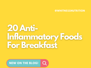 20 Anti-Inflammatory Foods For Breakfast