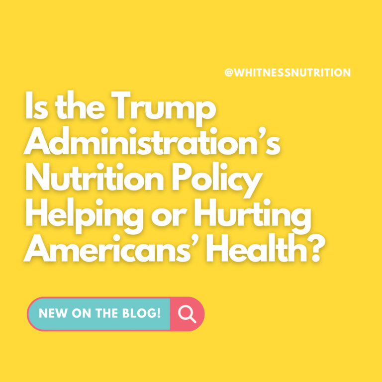 Is the Trump Administration’s Nutrition Policy Helping or Hurting Americans’ Health?