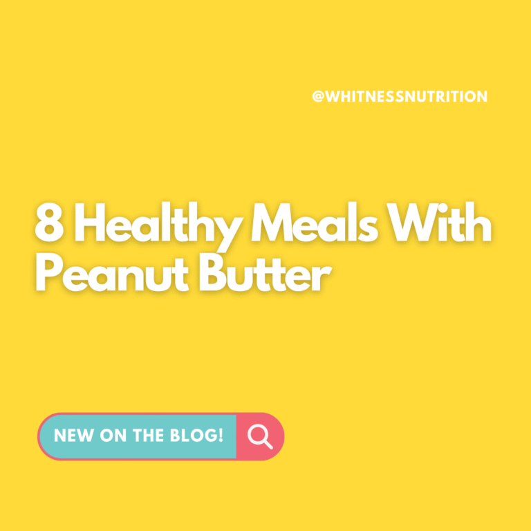 8 Healthy Meals With Peanut Butter