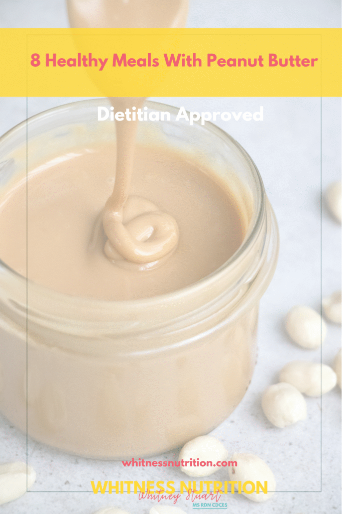 peanut butter meals