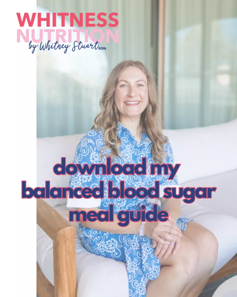 metabolism boosting blood sugar balanced meal plan