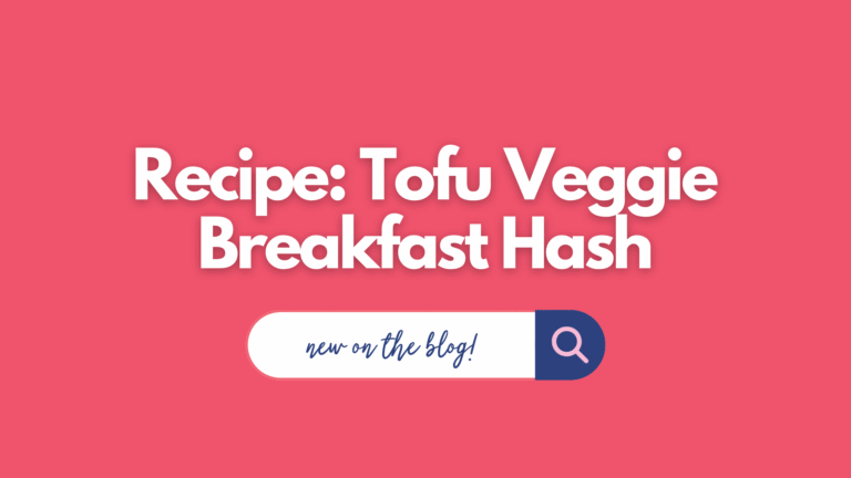 tofu veggie breakfast