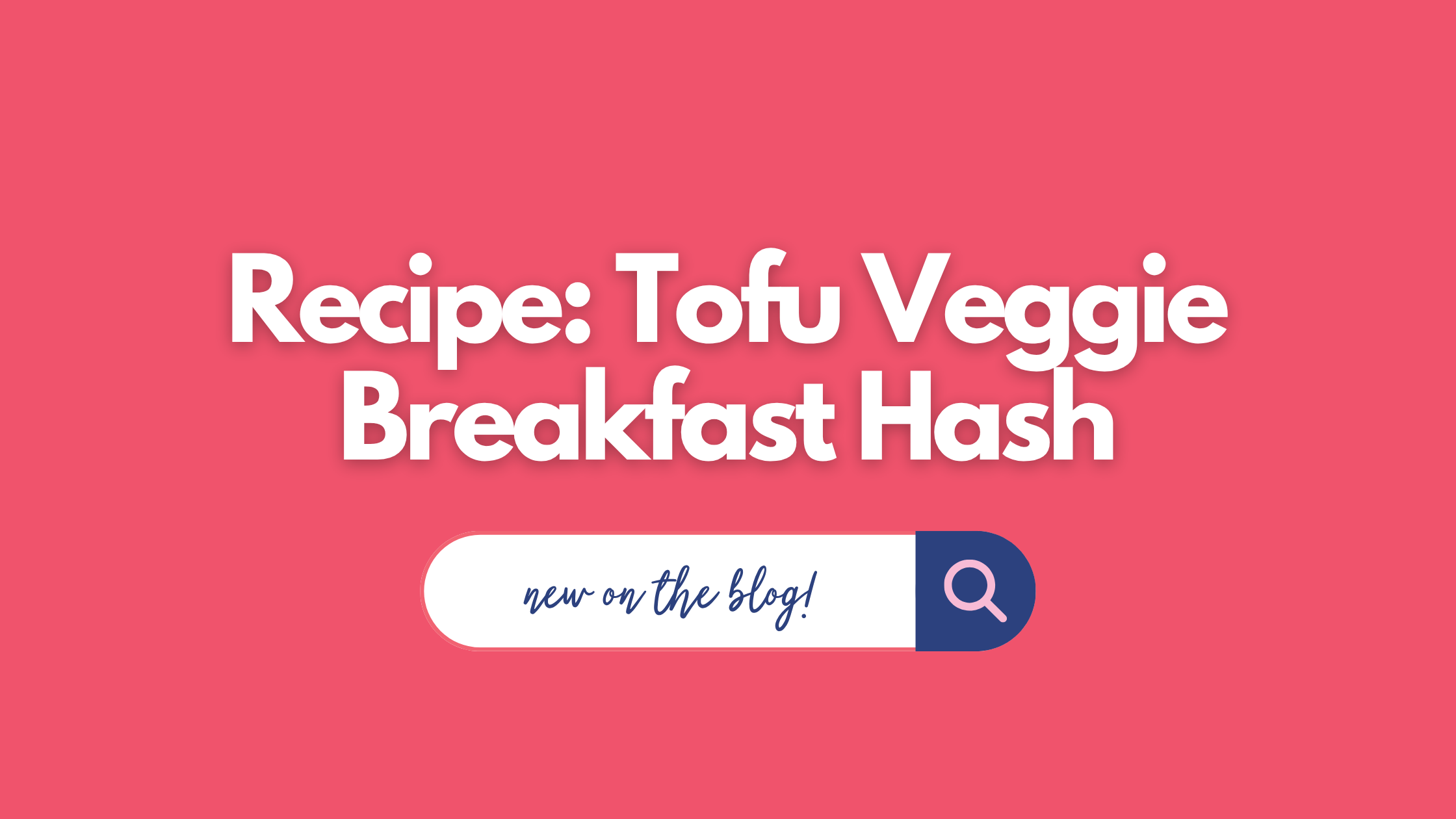 tofu veggie breakfast